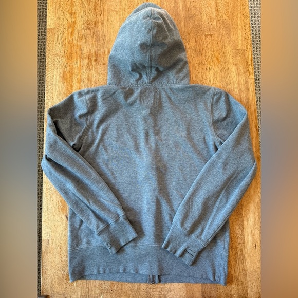 Billabong Gray and Blue Jacket with Retro Graphic - Picture 4 of 6